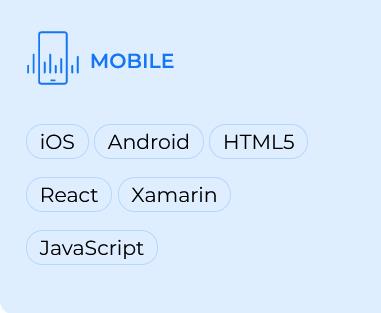Mobile development Languages